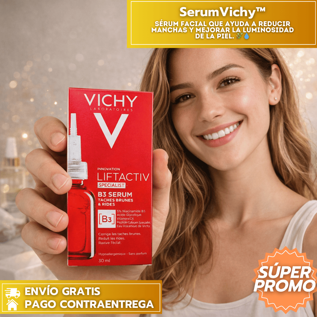 SerumVichy™: Sérum facial que ayuda a reducir manchas y mejorar la luminosidad de la piel. 🌿💧