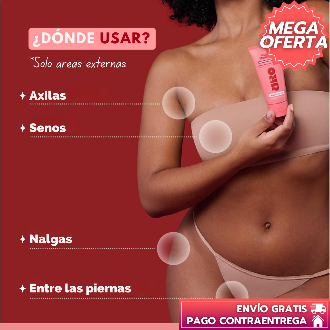 URO™: Desodorante íntimo y corporal en crema que neutraliza olores y brinda frescura duradera sin irritar. ✨💙