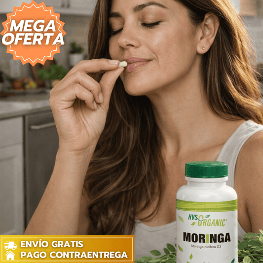 Moringa™: Suplemento ORIGINAL que aporta nutrientes esenciales y apoya la energía y bienestar diario. ✨💊