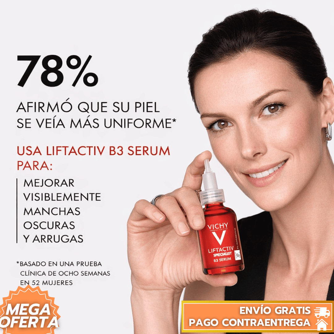 SerumVichy™: Sérum facial que ayuda a reducir manchas y mejorar la luminosidad de la piel. 🌿💧