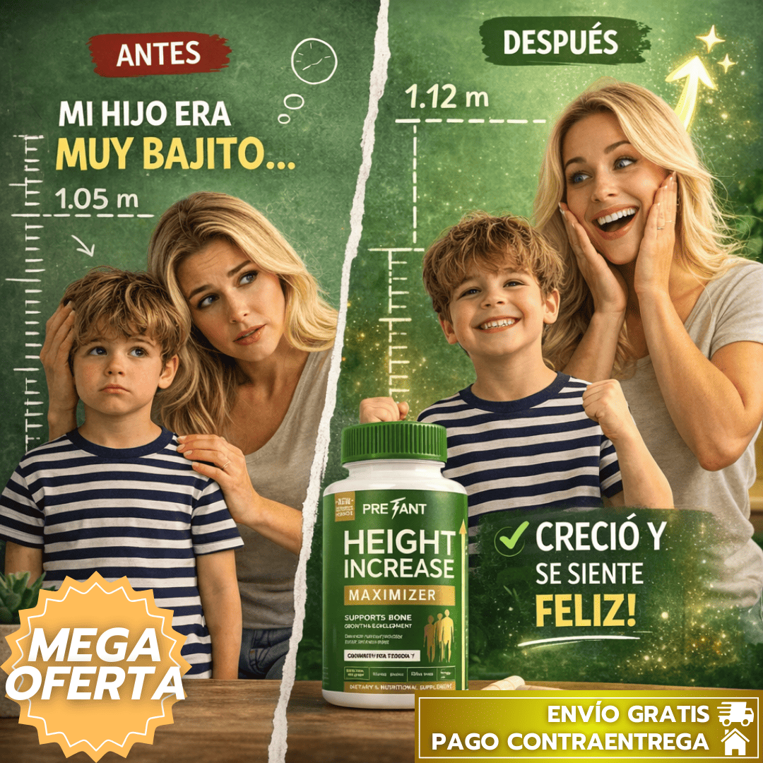 Pretant™: Suplemento que apoya el crecimiento y fortalecimiento óseo. ✨🦴