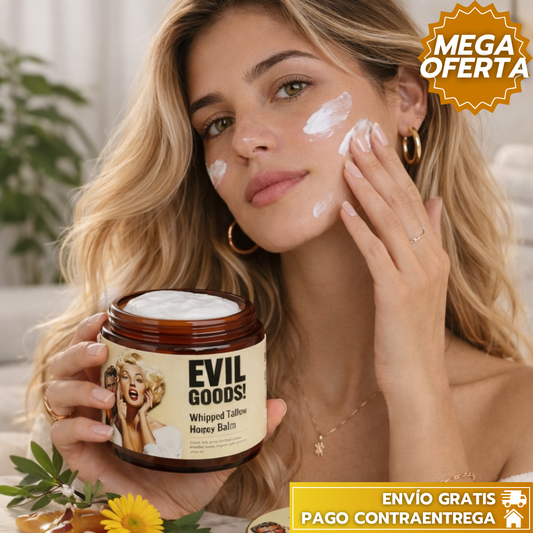 EvilGoods™ORIGINAL: Hidratante natural de sebo y miel de Manuka para rostro, cuerpo y labios 💧✨
