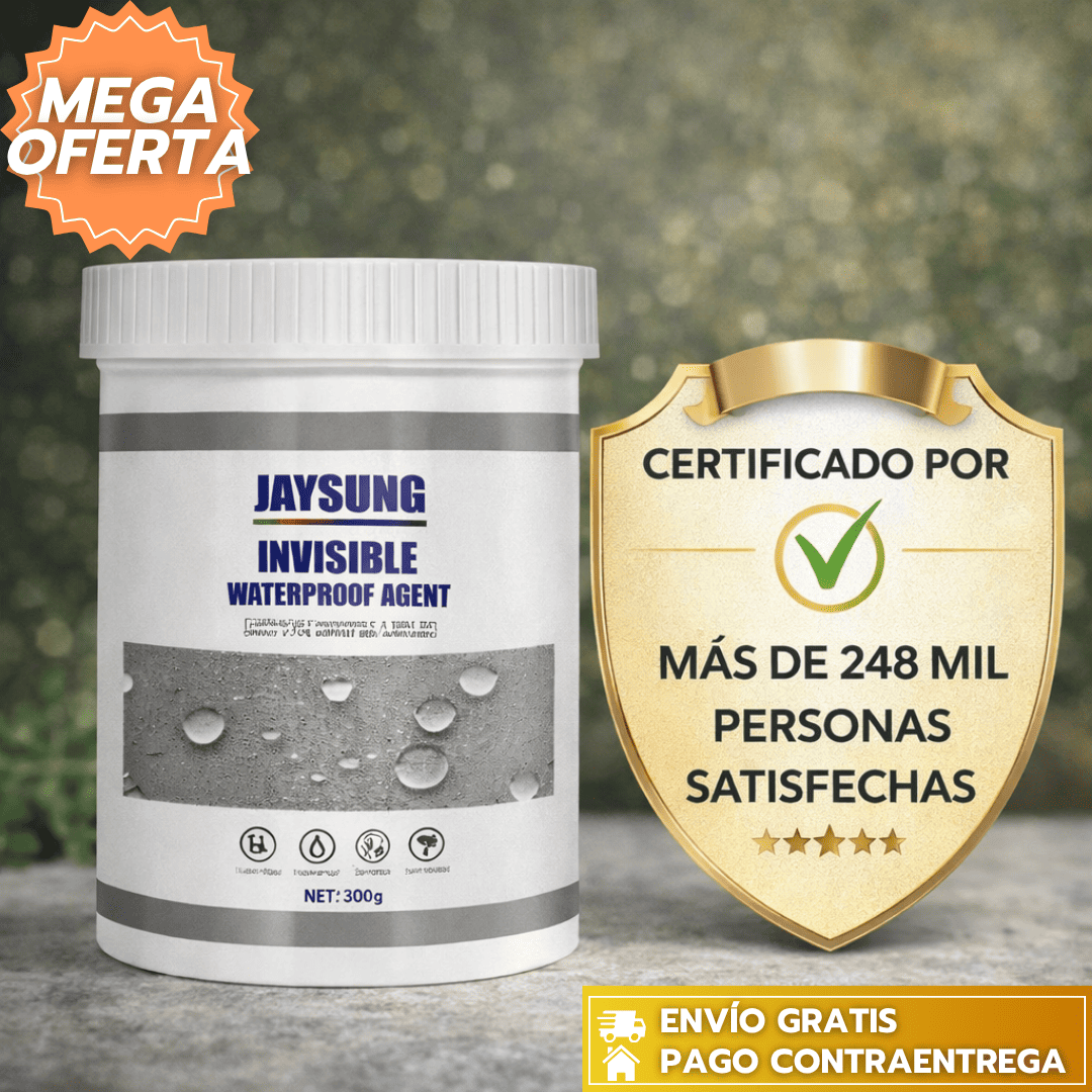 HydroFix™: Sellador impermeabilizante que sella fugas y grietas, resistente al agua, humedad y UV. 🔧✨
