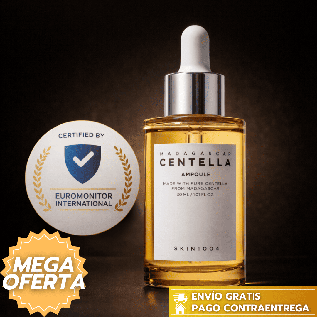 CentellaMadagascar™: Sérum ORIGINAL calmante que hidrata, repara la piel y reduce enrojecimiento. ✨💧