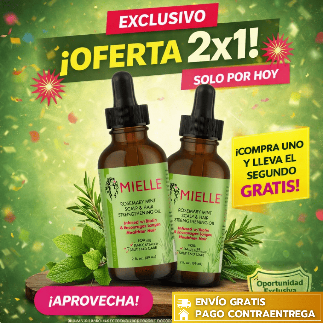 SerumMielle™: Sérum capilar que fortalece, nutre y ayuda a estimular el crecimiento del cabello. 💆‍♀️✨