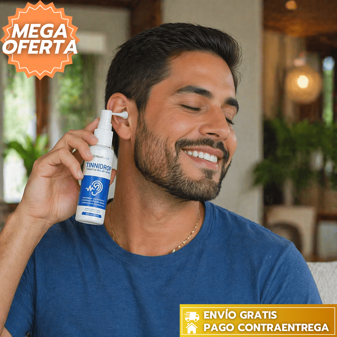 ClearHear™: Spray limpiador de oídos 🧴 que elimina cerumen, alivia inflamación y mejora la audición de forma natural 👂