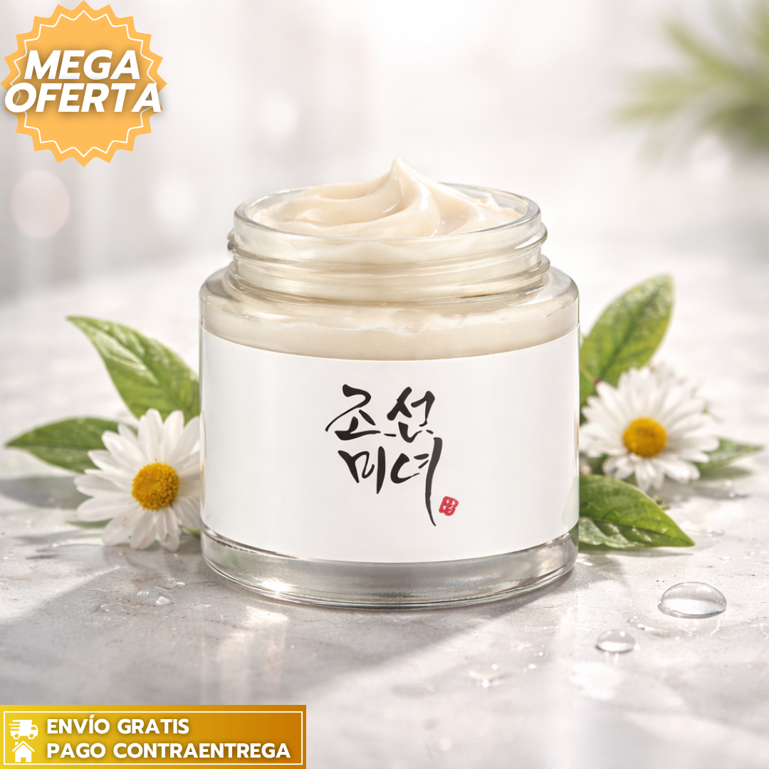 SkinDynasty™:Crema hidratante que aporta luminosidad, calma la piel y suaviza líneas finas. ✨