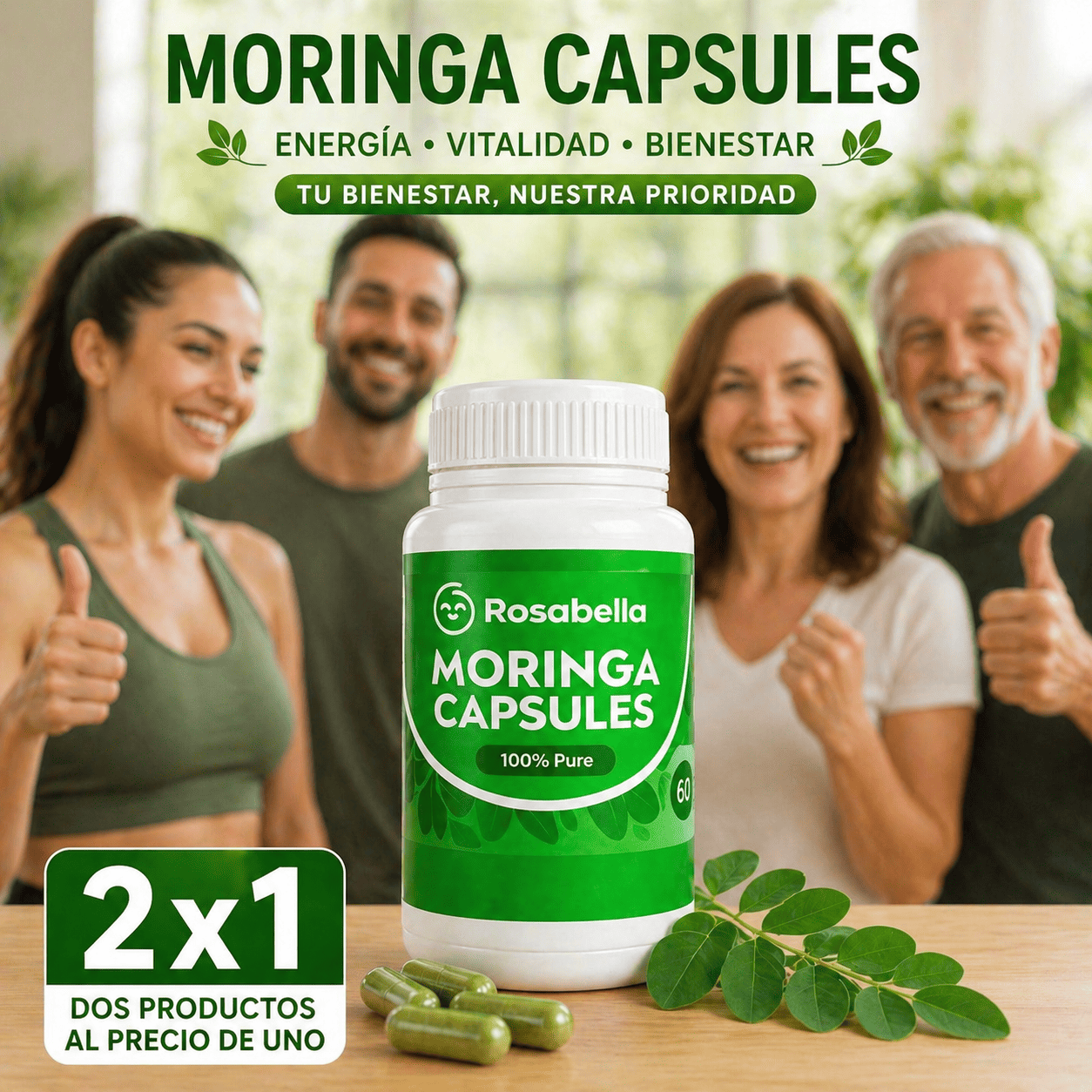 Oferta Especial 2x1 🔥 Moringa™: Cápsulas naturales que apoyan tu energía, vitalidad y bienestar diario de forma práctica
